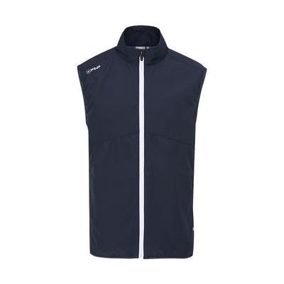 Ping Ashbourne Fleece Golf Gilet - Navy/Stormcloud