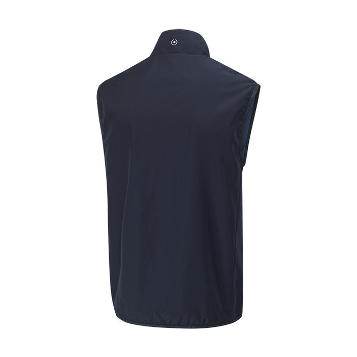 Ping Ashbourne Fleece Golf Vest - Navy/Stormcloud