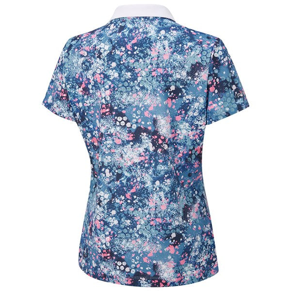 Ping Iona Ladies Golf Polo Shirt - Laguna Multi