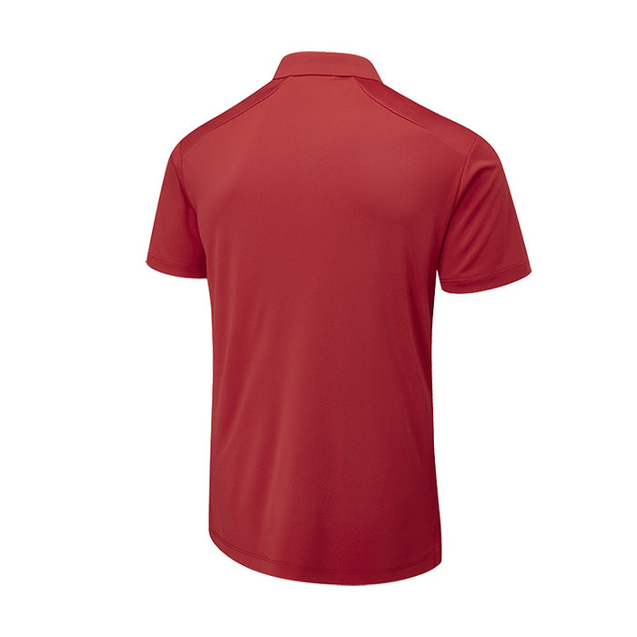 Ping Lindum Golf Polo Shirt - Rich Red