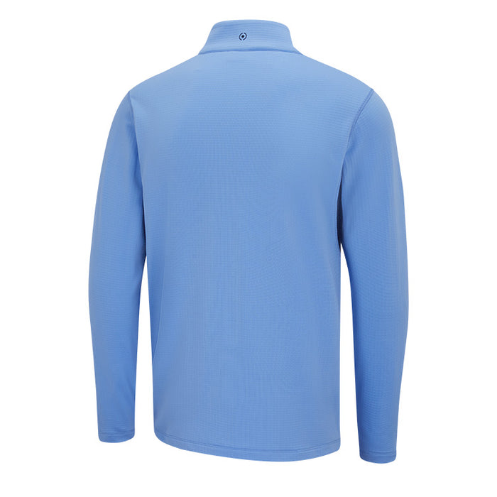 Ping Rhodri Half-Zip Golf Fleece Pullover - Cornflower Blue