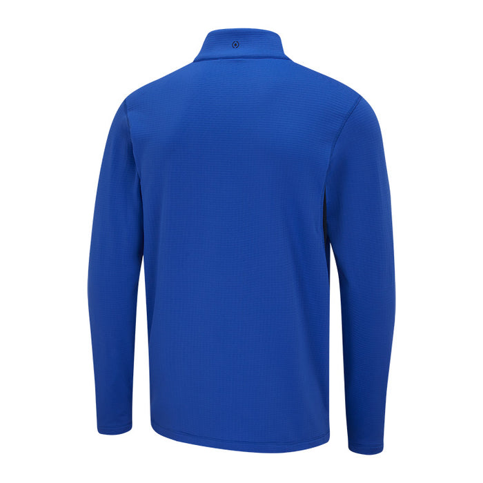 Ping Rhodri Half-Zip Fleece Golf Pullover - Ultra Blue