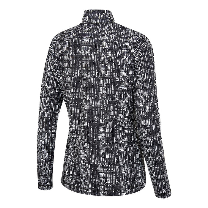 Ping Wendy Long Sleeve ladies Golf Polo Shirt - Black/Multi