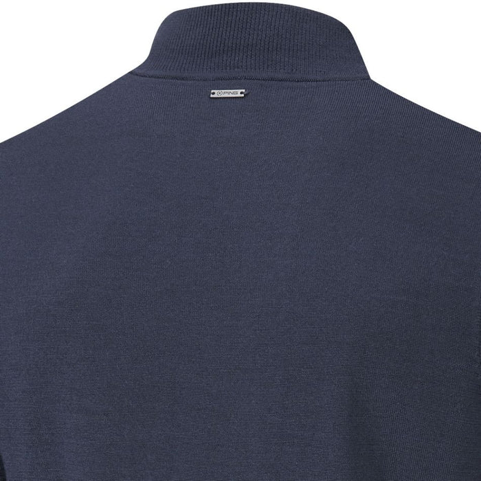 PING Croy Lined 1/2 Zip Golf Pullover - Oxford Blue