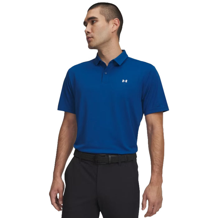 Under Armour Tee To Green Pique Golf Polo