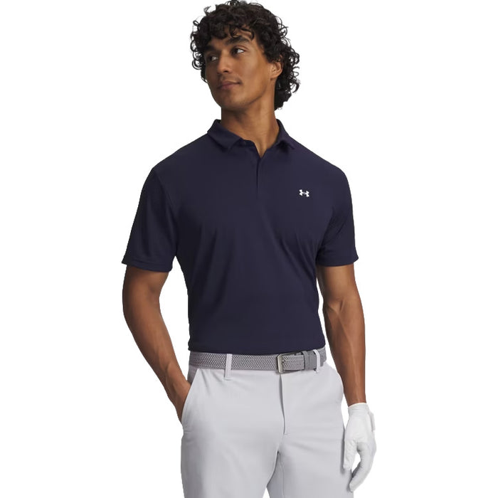 Under Armour Tee To Green Pique Golf Polo
