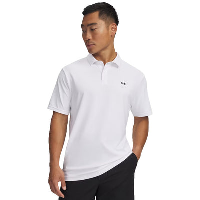 Under Armour Tee To Green Pique Golf Polo