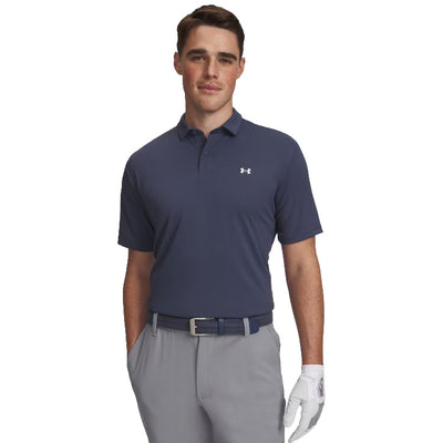 Under Armour Tee To Green Pique Golf Polo