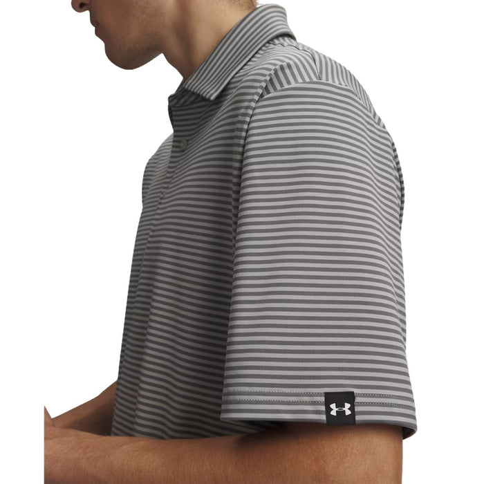 Under Armour Playoff 3.0 Stripe Golf Polo
