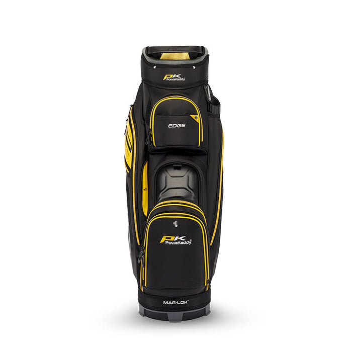 Powakaddy Edge Golf Cart Bag - Black/Yellow
