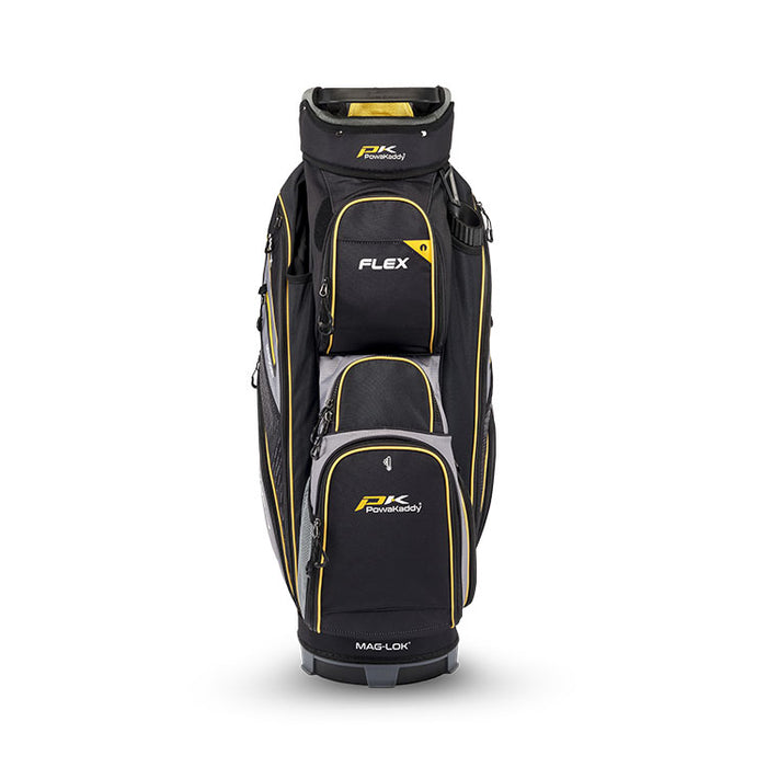 Powakaddy Flex Golf Cart Bag - Grey/Yellow