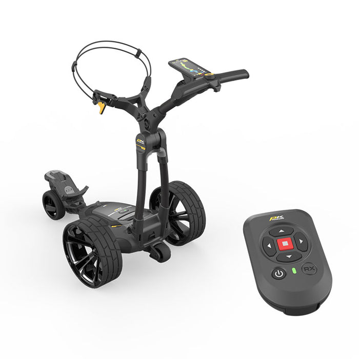 Powakaddy RX12 GPS Remote Electric Golf Trolley - Black