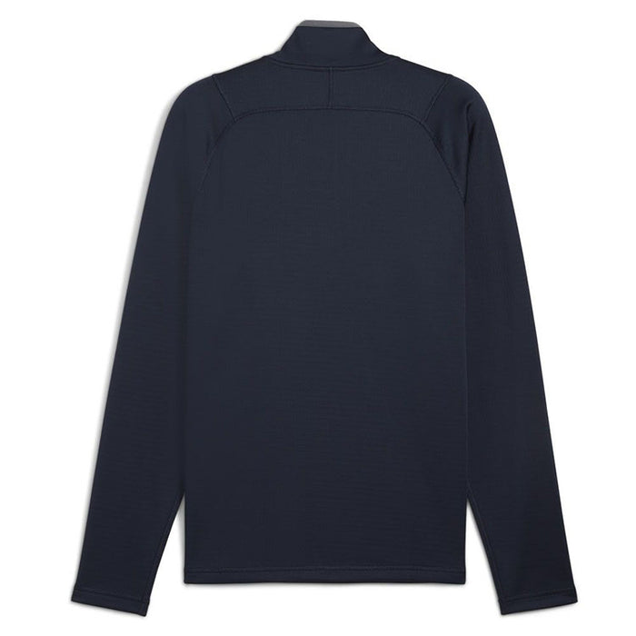Puma Waffle Fleece Golf Pullover - Deep Navy