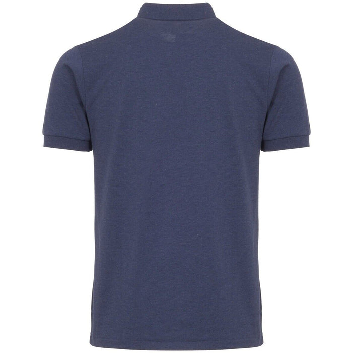 Lacoste Original Heathered Petit Piqué Cotton Golf Polo - Navy
