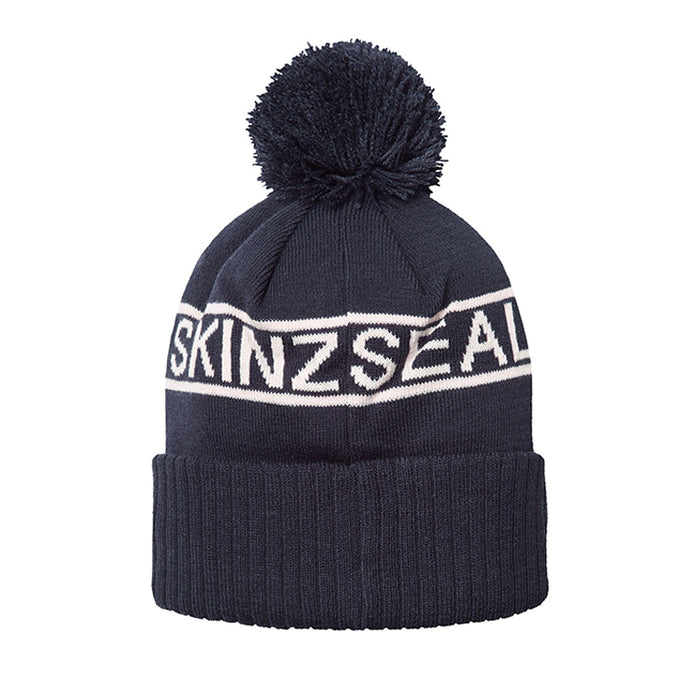 Sealskinz Heacham Waterproof Cold Weather Icon Bobble Hat - Navy