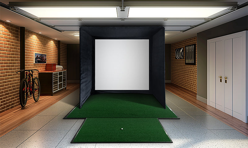 Sim Space Golf Simulator Indoor Enclosure - 2.6m x 2.5m x 1.5m
