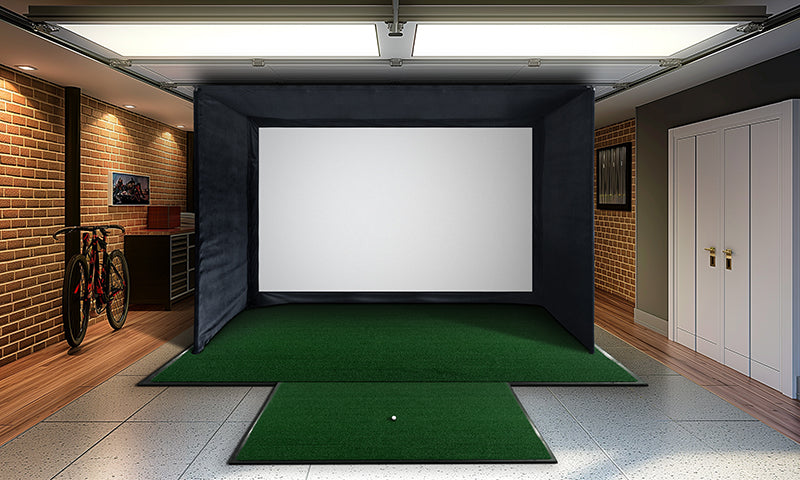 Sim Space Golf Simulator Indoor Enclosure - 3.6m x 2.5m x 1.5m