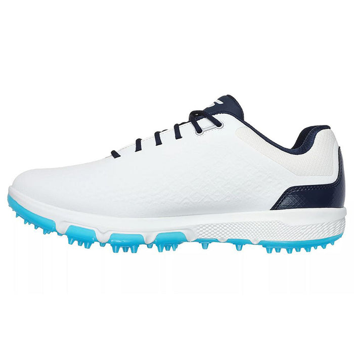 Skechers Go Golf Pro 6 SL Golf Shoes - White/Navy/Blue