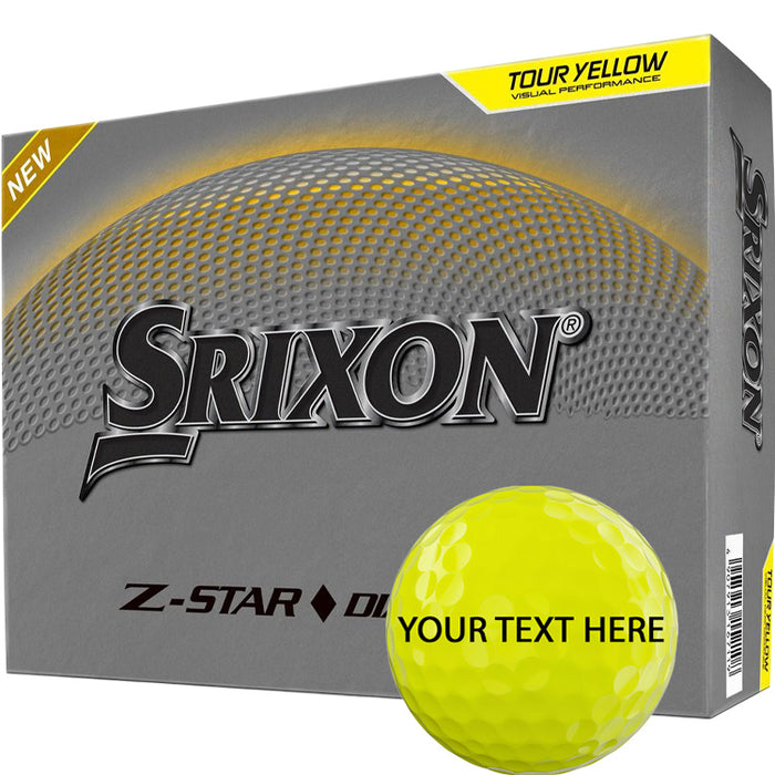 Srixon Z-Star Diamond 3 Personalised Golf Balls