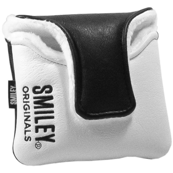 Smiley Originals Stacked Mallet Putter Headcover - Black