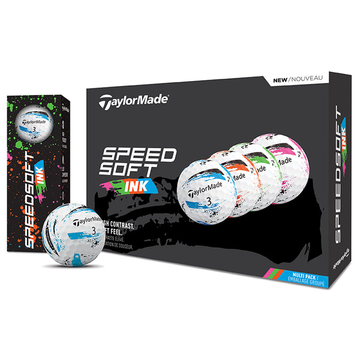Taylormade SpeedSoft Ink Golf Balls