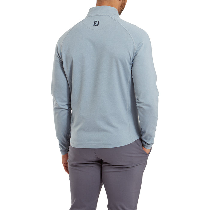 Footjoy ThermoSeries Brushed Back Golf Midlayer - Heather Grey