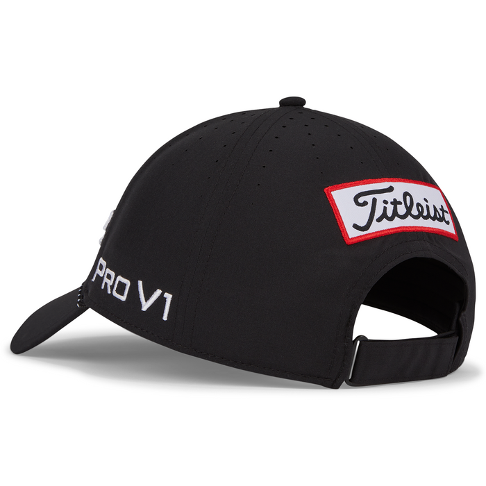 Titleist Tour Breezer Golf Cap - Black/White