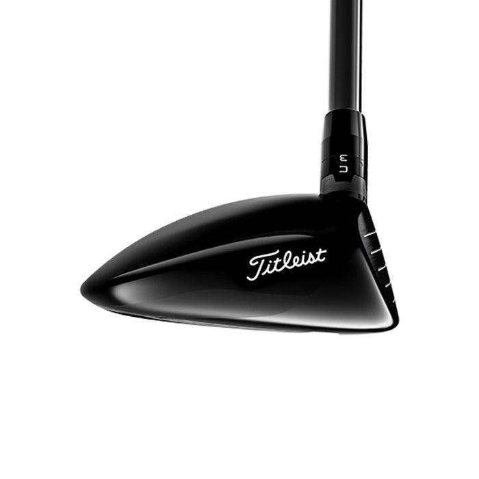 Toe view of the Titleist GT2 golf fairway wood 