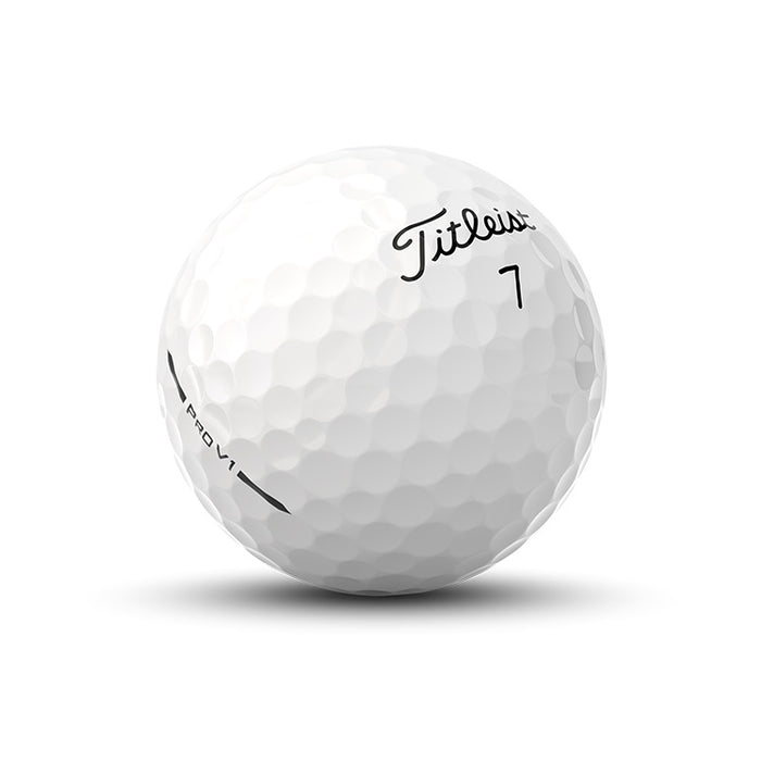 Titleist 2025 Pro V1 Golf Balls - White - High Numbers