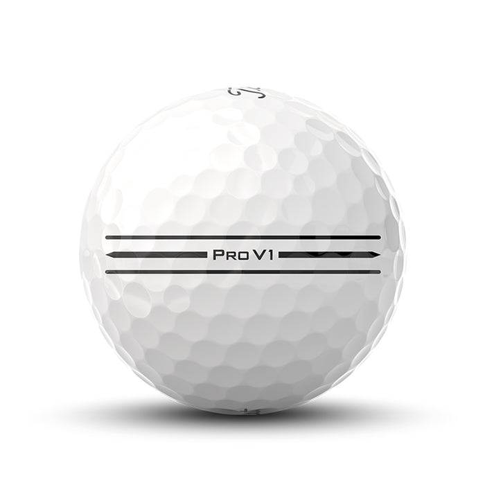 Titleist 2025 Pro V1 Enhanced Alignment - White