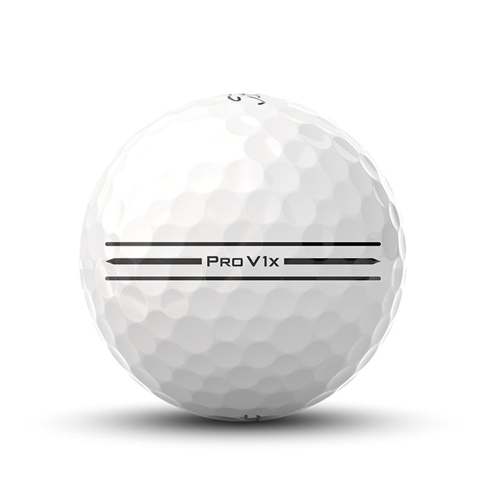 Titleist 2025 Pro V1x Enhanced Alignment - White