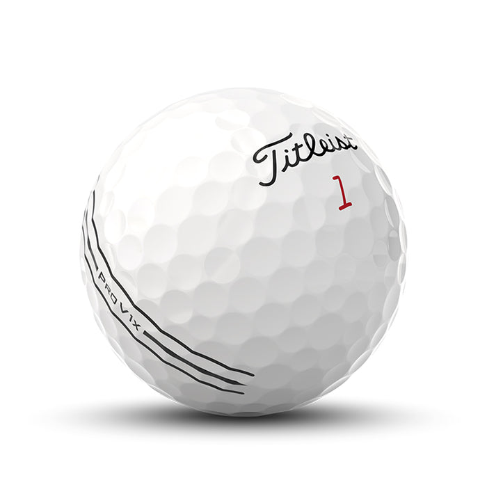 Titleist 2025 Pro V1x Enhanced Alignment - White