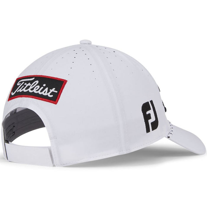 Titleist Tour Breezer Golf Cap -  White/Black