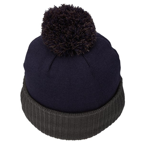 TaylorMade Bobble Beanie Hat 2024 - Navy