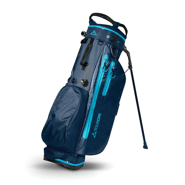 Masters TourDri Waterproof 8.5" Golf Stand Bag - Navy/Aqua