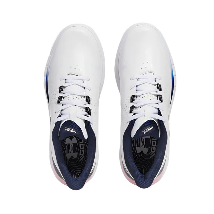Under Armour Drive Fade SL Ladies Golf Shoes - White/Pink/Navy