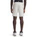back View of the Under armour tapered drive shorts being worn by a model