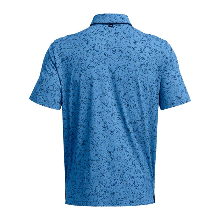 Under Armour Iso Chill Verge Golf Polo Shirt - Viral Blue/Navy