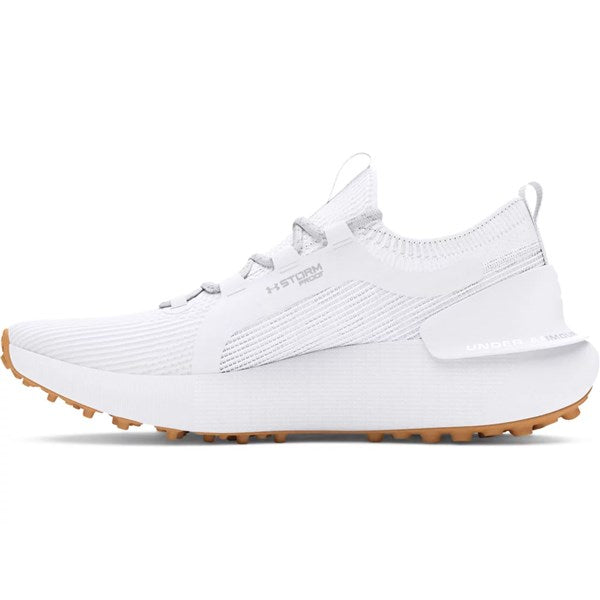 Under Armour Ladies Phantom Golf Shoes - White/White Clay