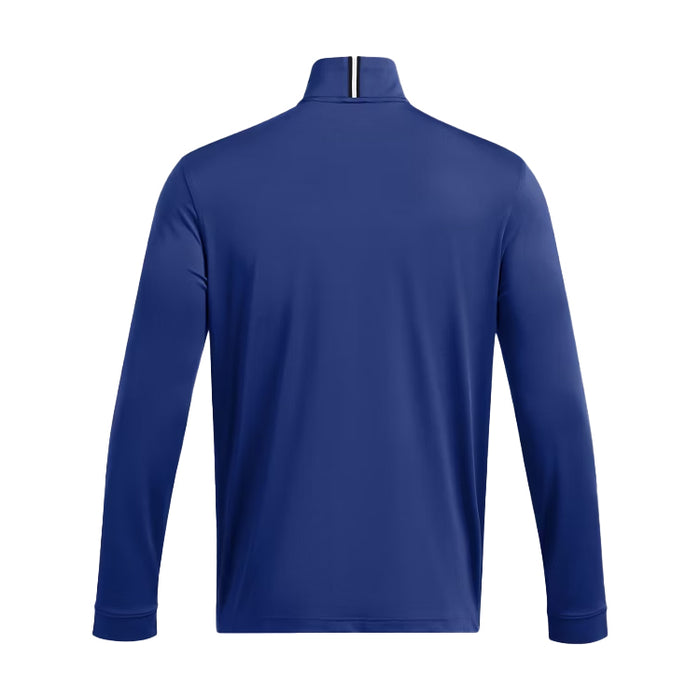 Under Armour Playoff 1/4 Zip Golf Pullover - Tech Blue