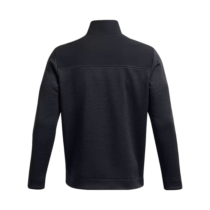 Under Armour Drive Storm HZ 1/2 Zip Golf Sweater - Black