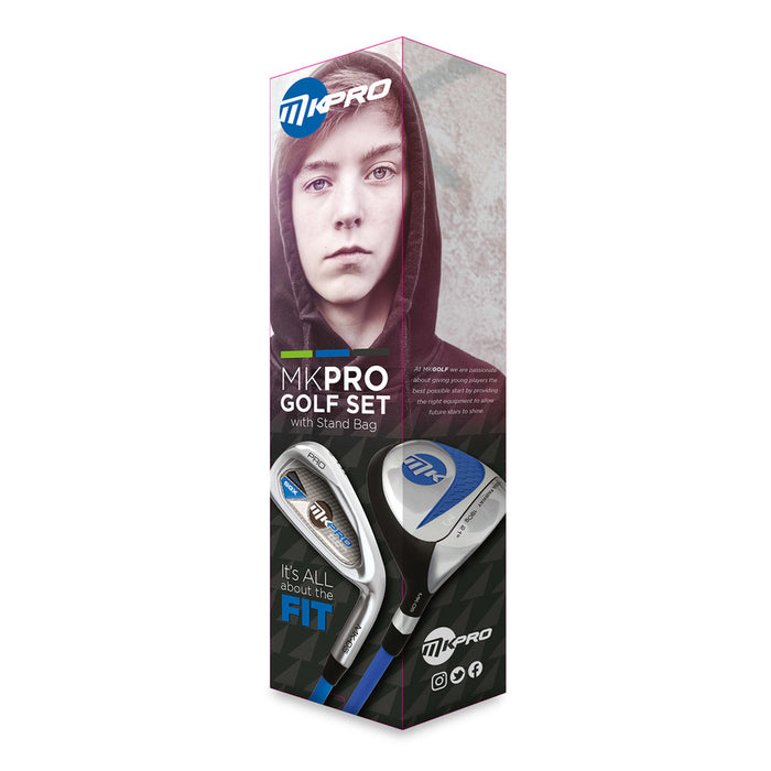 MKids Pro Stand Bag Golf Set - Blue 61"