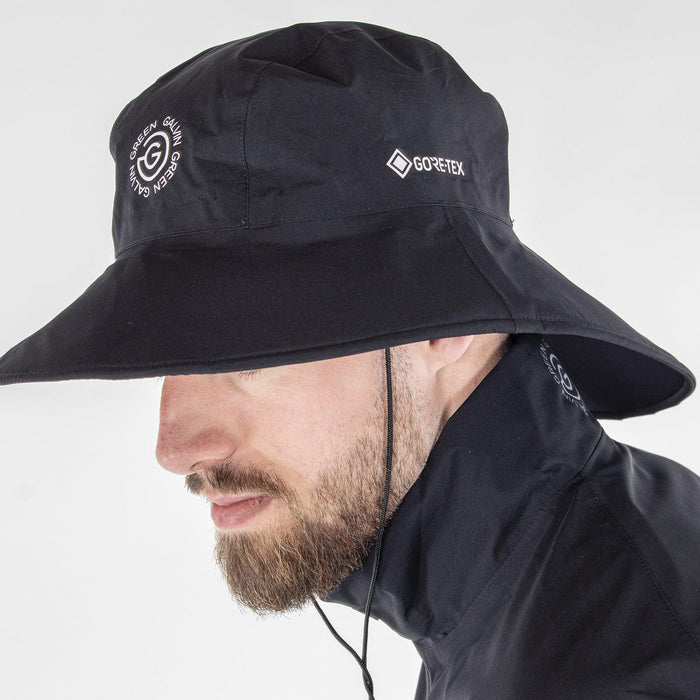 Galvin Green ART Waterproof Golf Hat - Black