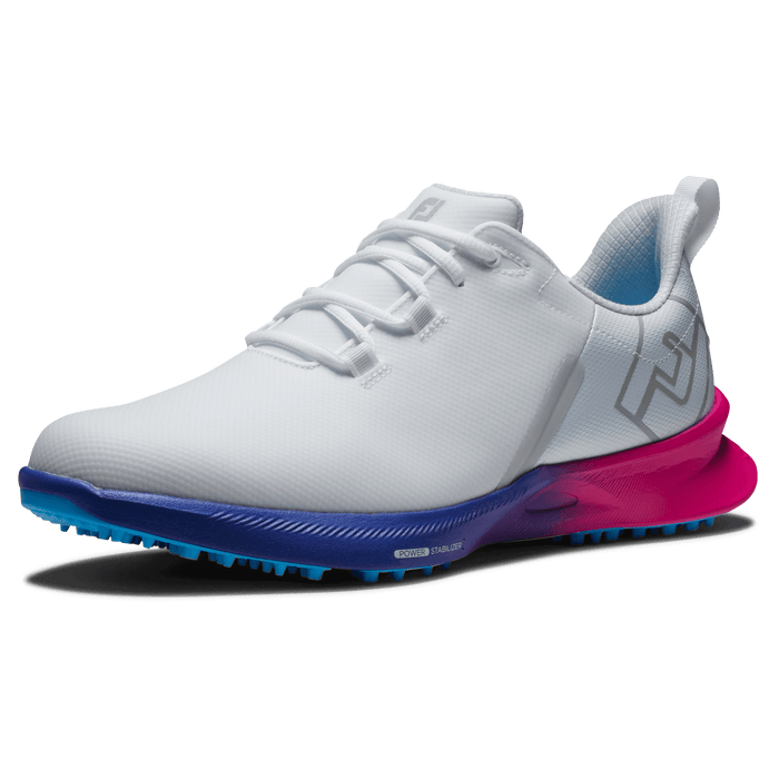 Footjoy Fuel Sport Ladies Golf Shoes - White/Purple/Pink