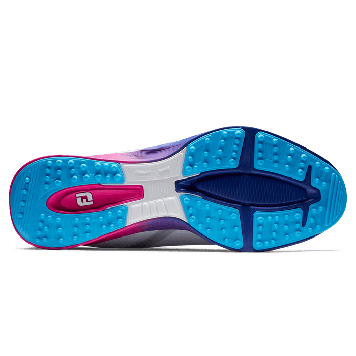 Footjoy Fuel Sport Ladies Golf Shoes - White/Purple/Pink