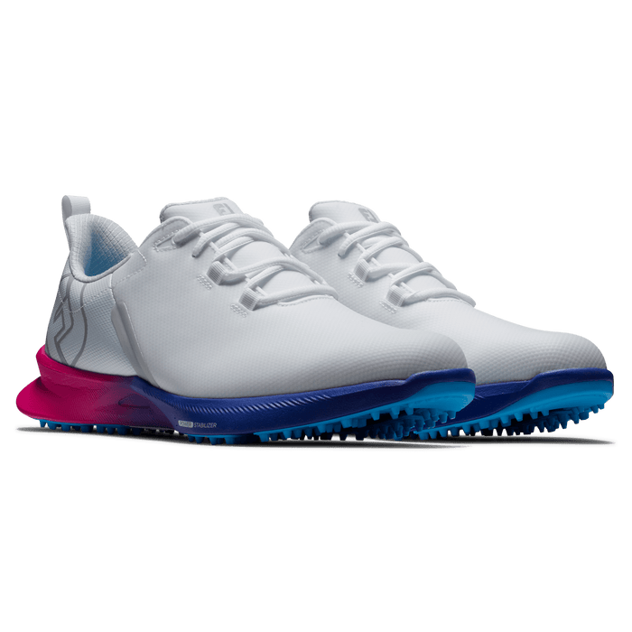 Footjoy Fuel Sport Ladies Golf Shoes - White/Purple/Pink