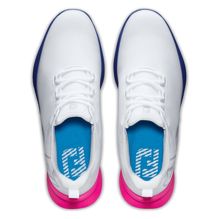 Footjoy Fuel Sport Ladies Golf Shoes - White/Purple/Pink