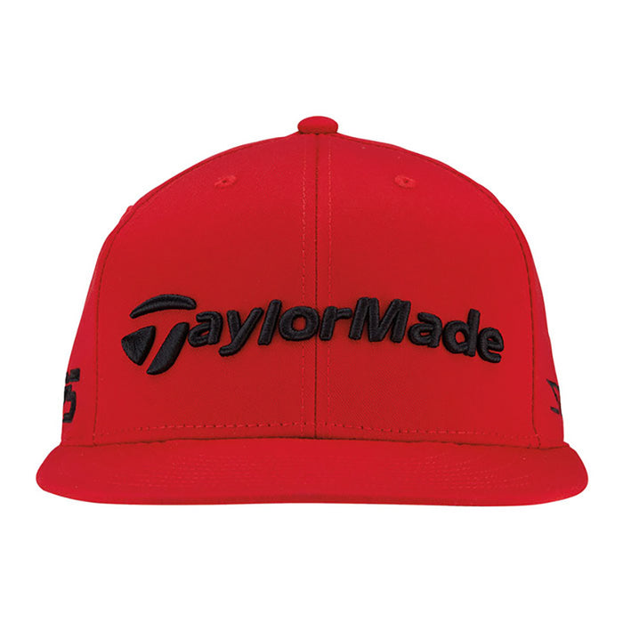 Taylormade Tour Flatbill 2023 Golf Cap - Red