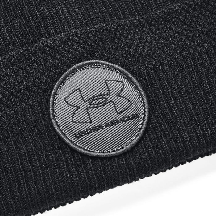 Under Armour ColdGear Infrared Pom Golf Beanie - Black