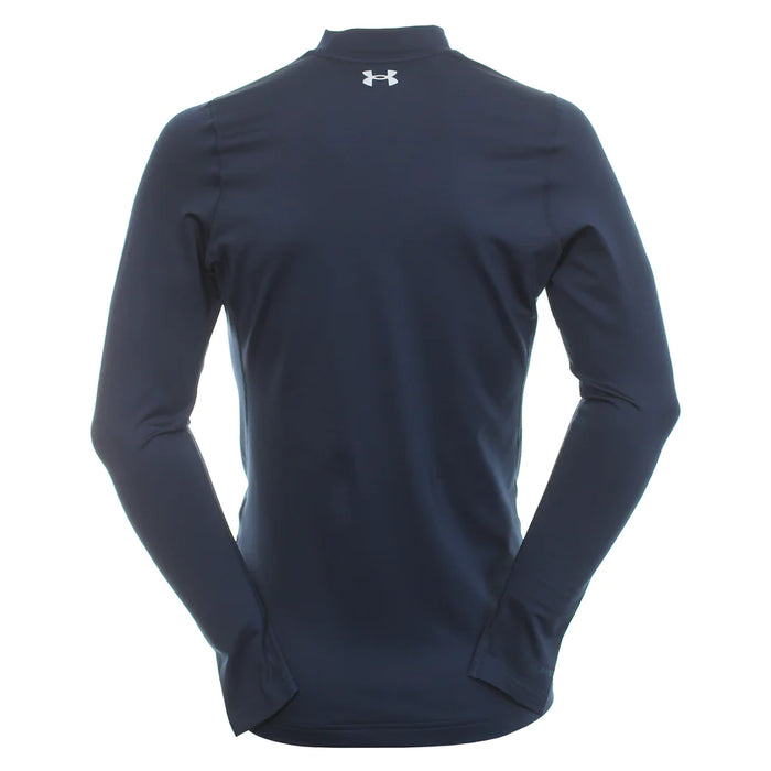 Under Armour ColdGear® Infrared Golf Mock Base Layer - Navy / Academy